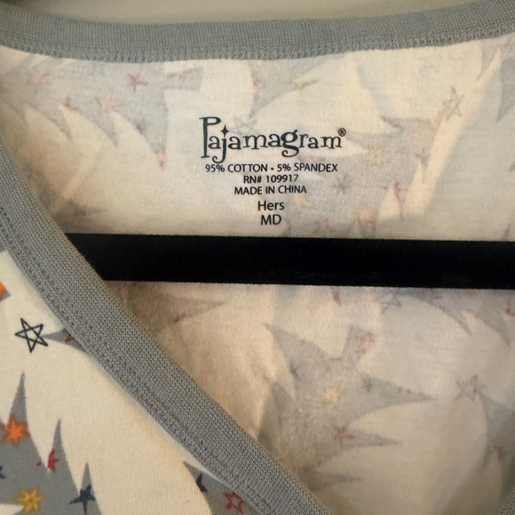 Pajamagram Christmas Tree Print Pajama Set – Women’s Medium - Picture 2 of 7